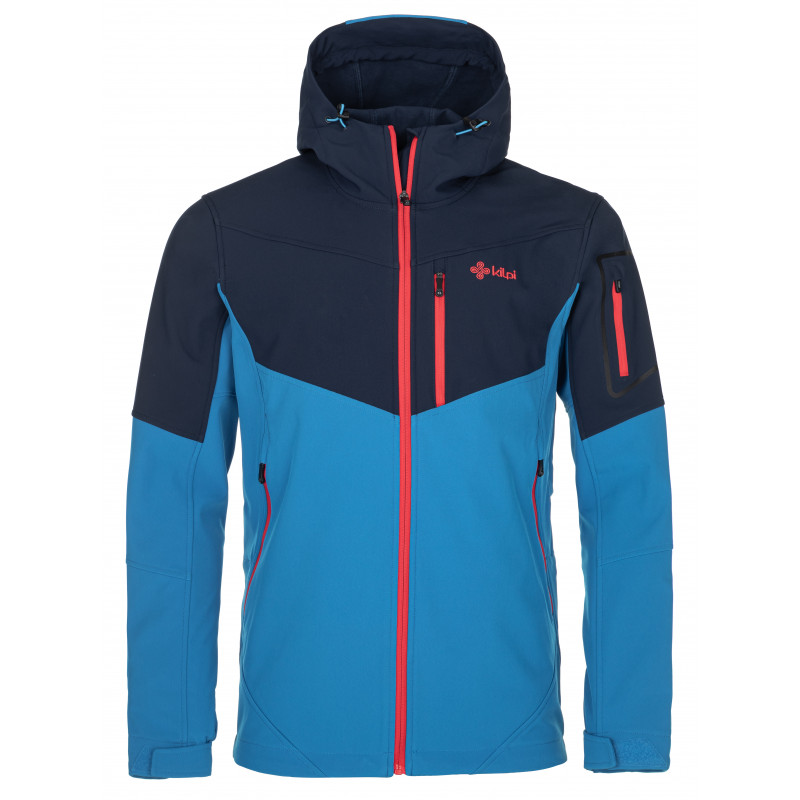 Men´s softshell jacket Kilpi PRESENA-M Blue - Kilpi